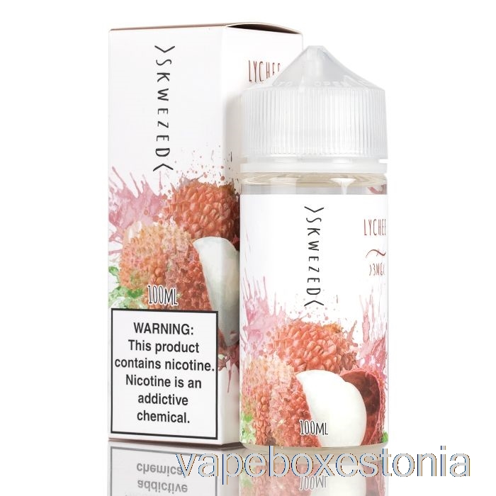 Vape Box Estonia Litši - Skwezed E-vedelik - 100ml 0mg